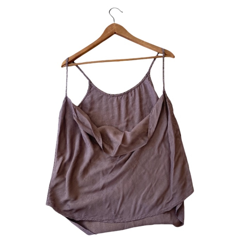 UO Pins and Needles Low Back Purple Tank